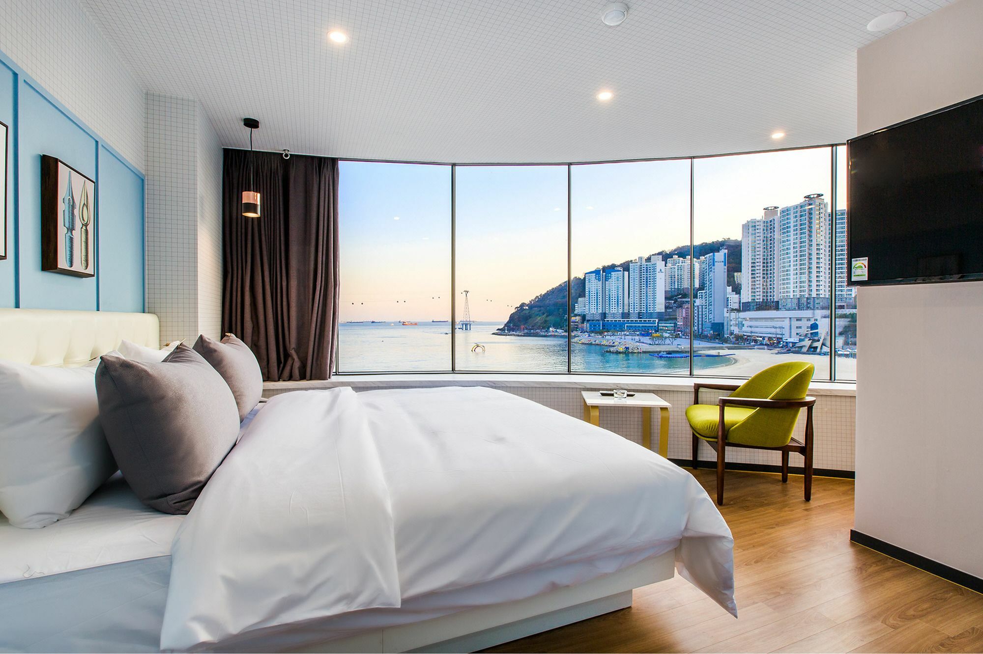 Brown-Dot Hotel Songdo Пусан Экстерьер фото